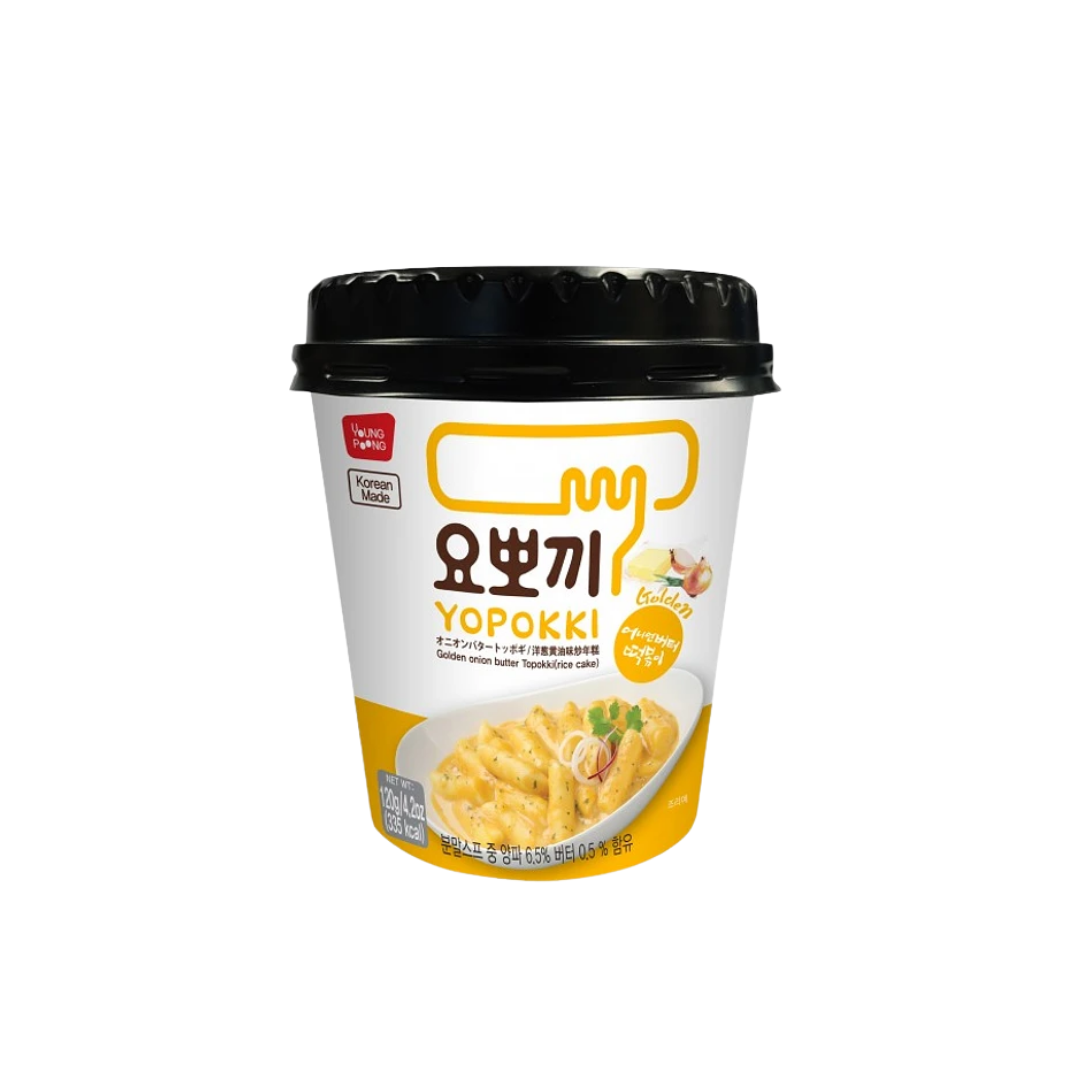 Yopokki cebolla mantequilla